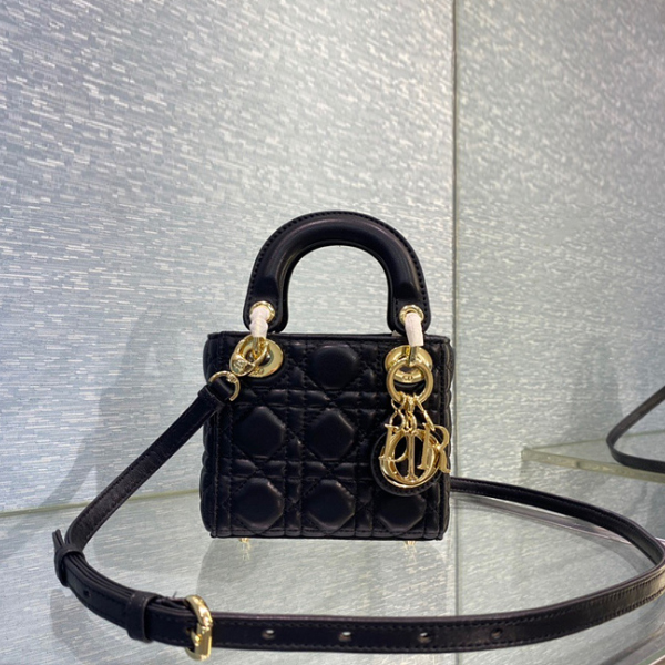 디올 LADY DIOR 마이크로 백 S0856ONGE