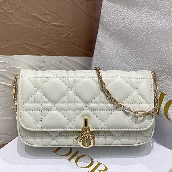 디올 LADY DIOR 휴대폰 파우치 S0977ONMJ