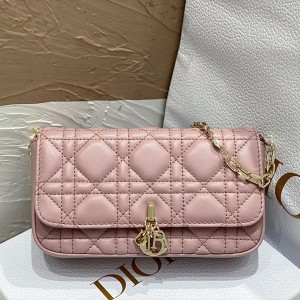 디올 LADY DIOR 휴대폰 파우치 S0977ONMJ